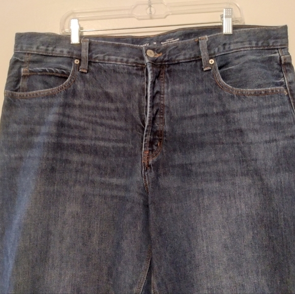 Old Navy | Hi rise Slouchy Straight Secret Slim Pockets Cropped button fly jeans - Picture 6 of 9